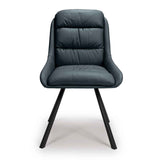 Faux Leather Dining Chairs 47cm Wide in Set Of 2 - Arnhem