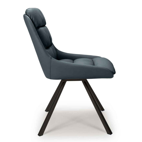 Faux Leather Dining Chairs 47cm Wide in Set Of 2 - Arnhem