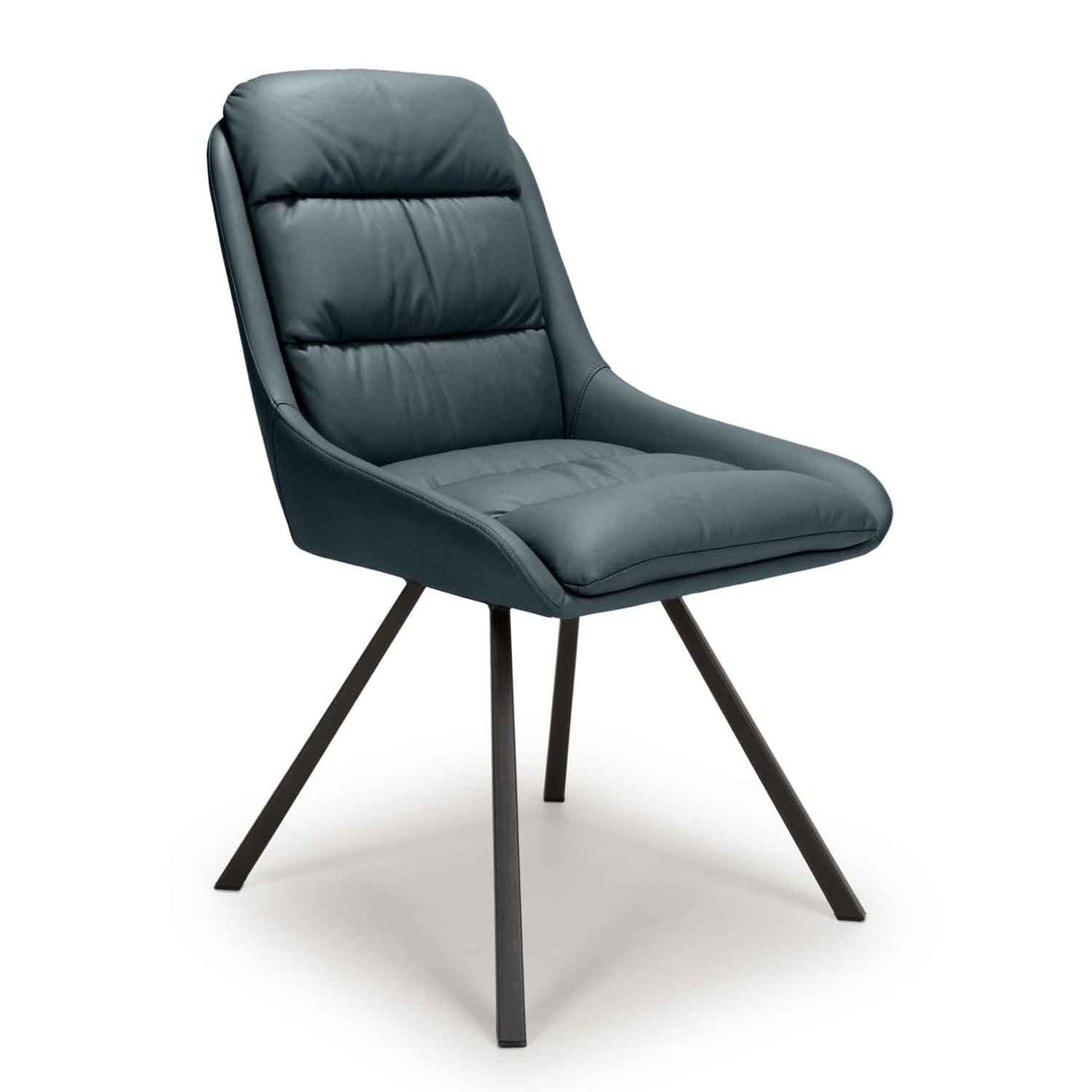 Faux Leather Dining Chairs 47cm Wide in Set Of 2 - Arnhem