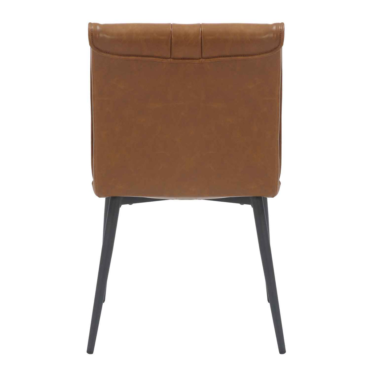 Faux Leather Dining Chairs 48cm Wide in Set Of 2 - Lansdowne