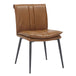Faux Leather Dining Chairs 48cm Wide in Set Of 2 - Lansdowne