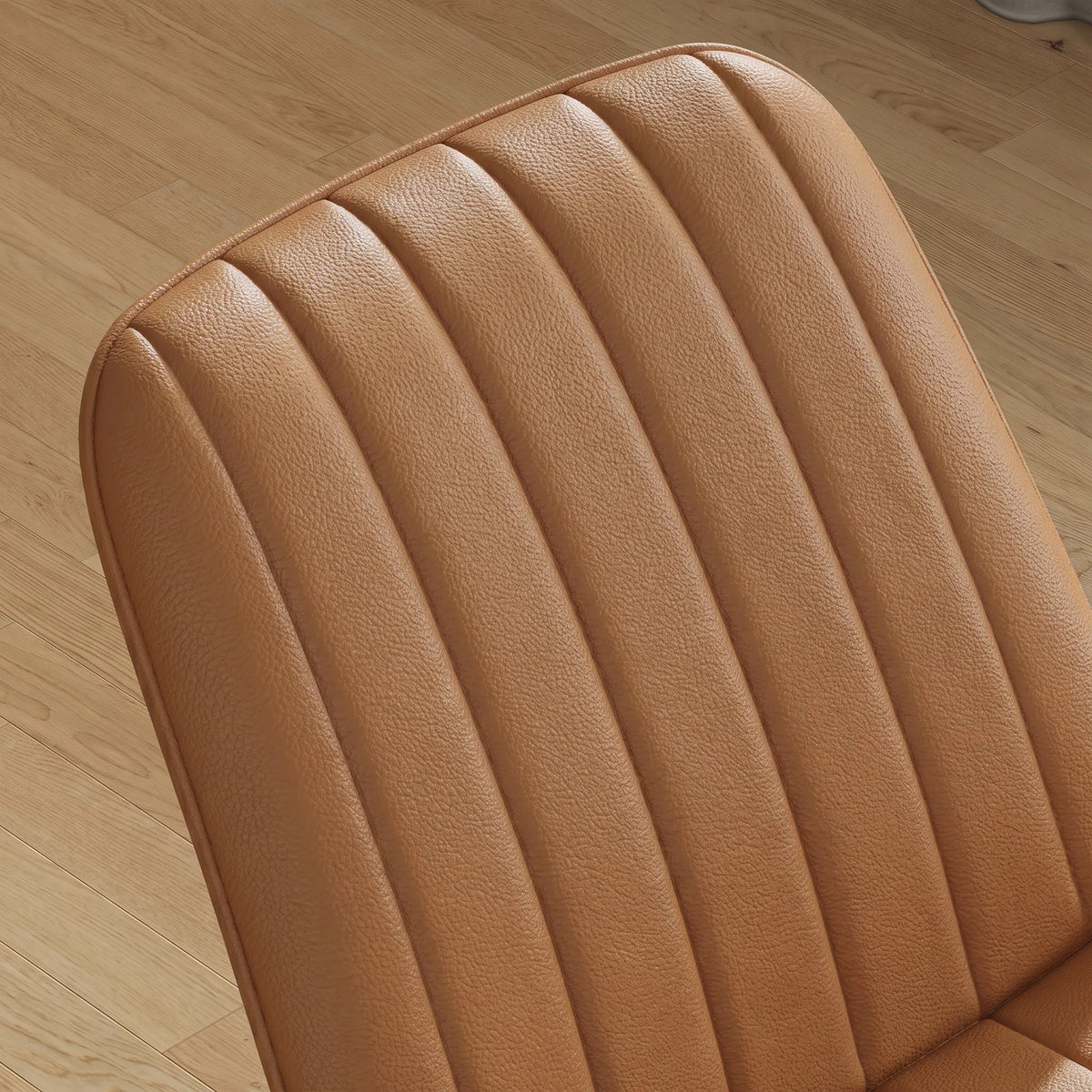 Faux Leather Dining Chairs 51cm Wide in Set Of 2 - Velmora