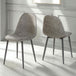 Faux Leather Dining Chairs in Set Of 2 - Athens