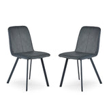Faux Leather Dining Chairs in Set Of 2 - Goya