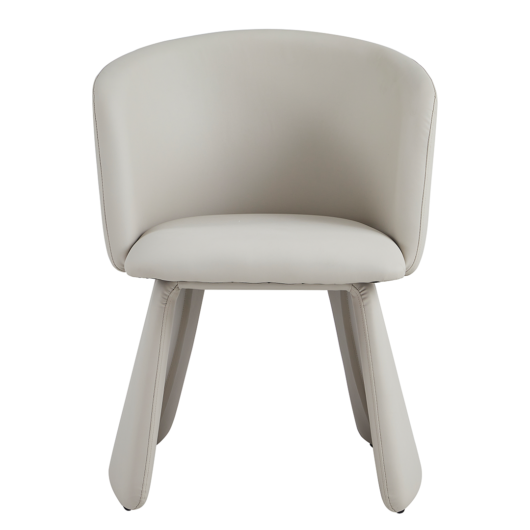 Faux Leather Dining Chairs in Set of 2 - Ravenna