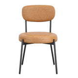 Faux Leather Dining Chairs in Set Of 2 - Smith