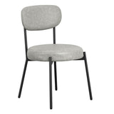 Faux Leather Dining Chairs in Set Of 2 - Smith