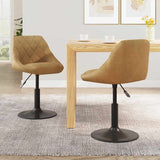 Faux Leather Dining Chairs in Set Of 2 - Vantage Home