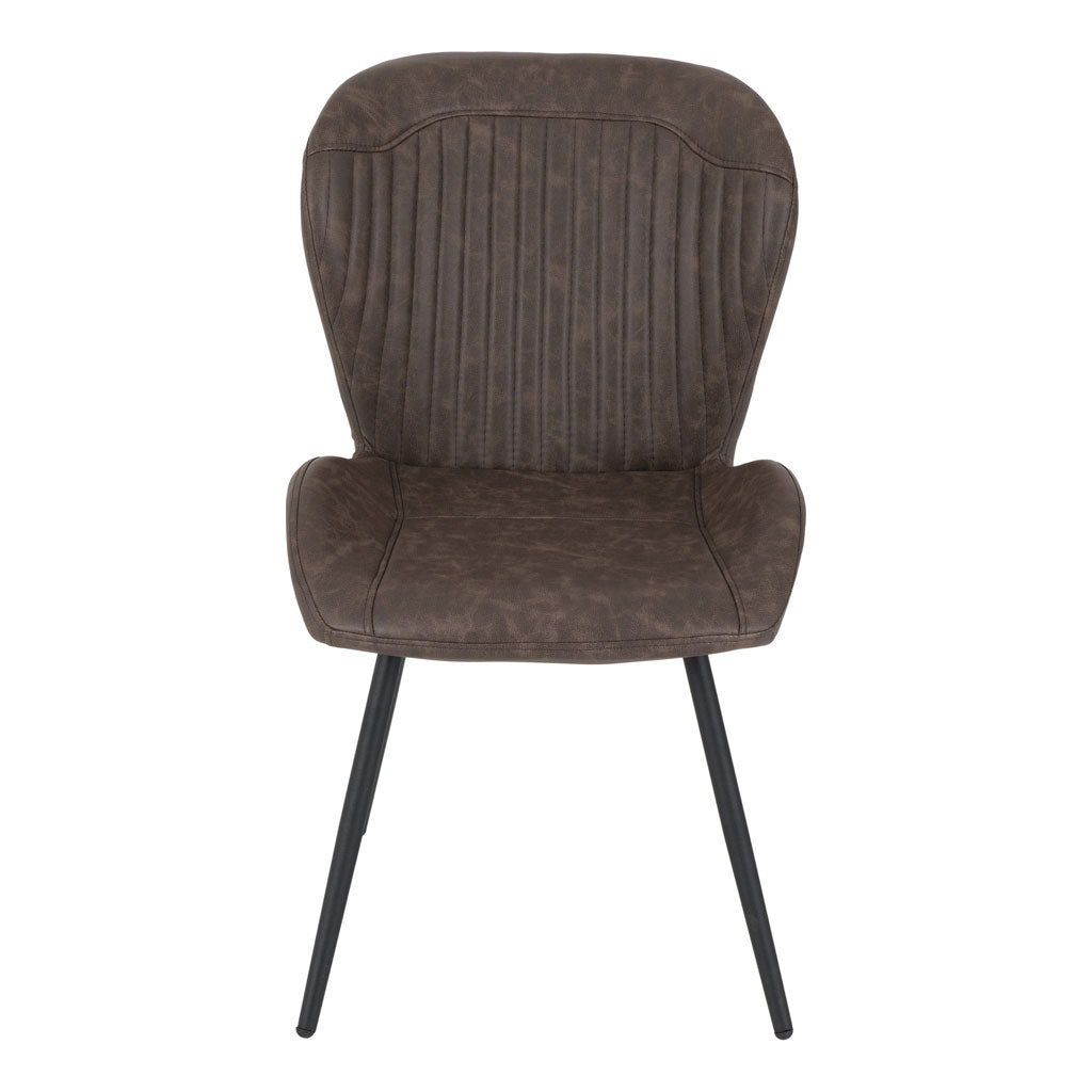 Faux Leather Dining Chairs in Set Of 4 - Quebec