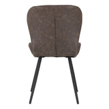 Faux Leather Dining Chairs in Set Of 4 - Quebec