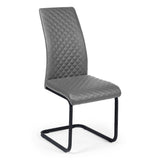 Faux Leather Dining Chairs in Set Of 4 - Xavier