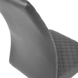 Faux Leather Dining Chairs in Set Of 4 - Xavier