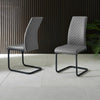 Faux Leather Dining Chairs in Set Of 4 - Xavier