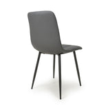 Faux Leather Dining Chairs in Set Of 4 - Madison