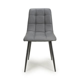 Faux Leather Dining Chairs in Set Of 4 - Madison