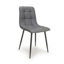 Faux Leather Dining Chairs in Set Of 4 - Madison
