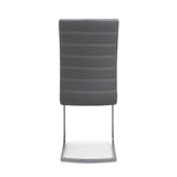 Faux Leather Dining Chairs in Set Of 2 - Callisto