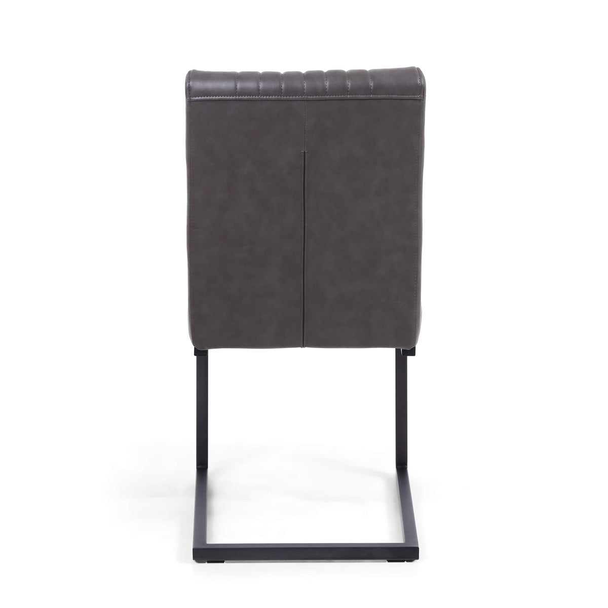 Faux Leather Dining Chairs in Set Of 2 Cantilever - Archer