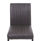 Faux Leather Dining Chairs in Set Of 2 Cantilever - Archer