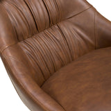 Faux Leather Dining Chairs in Set Of 2 - Corinth