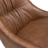 Faux Leather Dining Chairs in Set Of 2 - Corinth