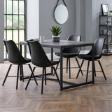 Faux Leather Dining Chairs in Set Of 2 - Kari
