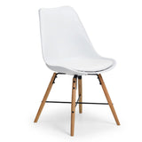 Faux Leather Dining Chairs in Set Of 2 - Kari