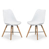 Faux Leather Dining Chairs in Set Of 2 - Kari