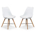 Faux Leather Dining Chairs in Set Of 2 - Kari
