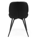 Faux Leather Dining Chairs in Set Of 2 - Otto