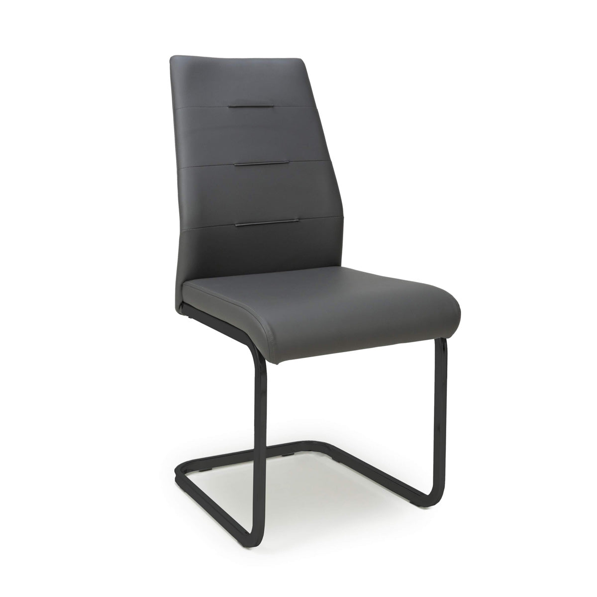 Faux Leather Dining Chairs in Set Of 4 - Cordoba