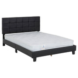 Faux Leather Double Bed - Arran