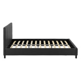 Faux Leather Double Bed - Prado