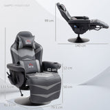 Faux Leather Electric Recliner Chair 79.5cm Wide - Velmora