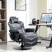 Faux Leather Electric Recliner Chair 79.5cm Wide - Velmora