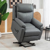 Faux Leather Electric Recliner Chair 83cm Wide - Velmora