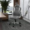 Faux Leather Gaming Chair 65cm Wide With Flip-up Armrest - Velmora