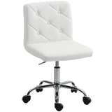 Faux Leather Home And Office Chair 44cm Wide - Velmora