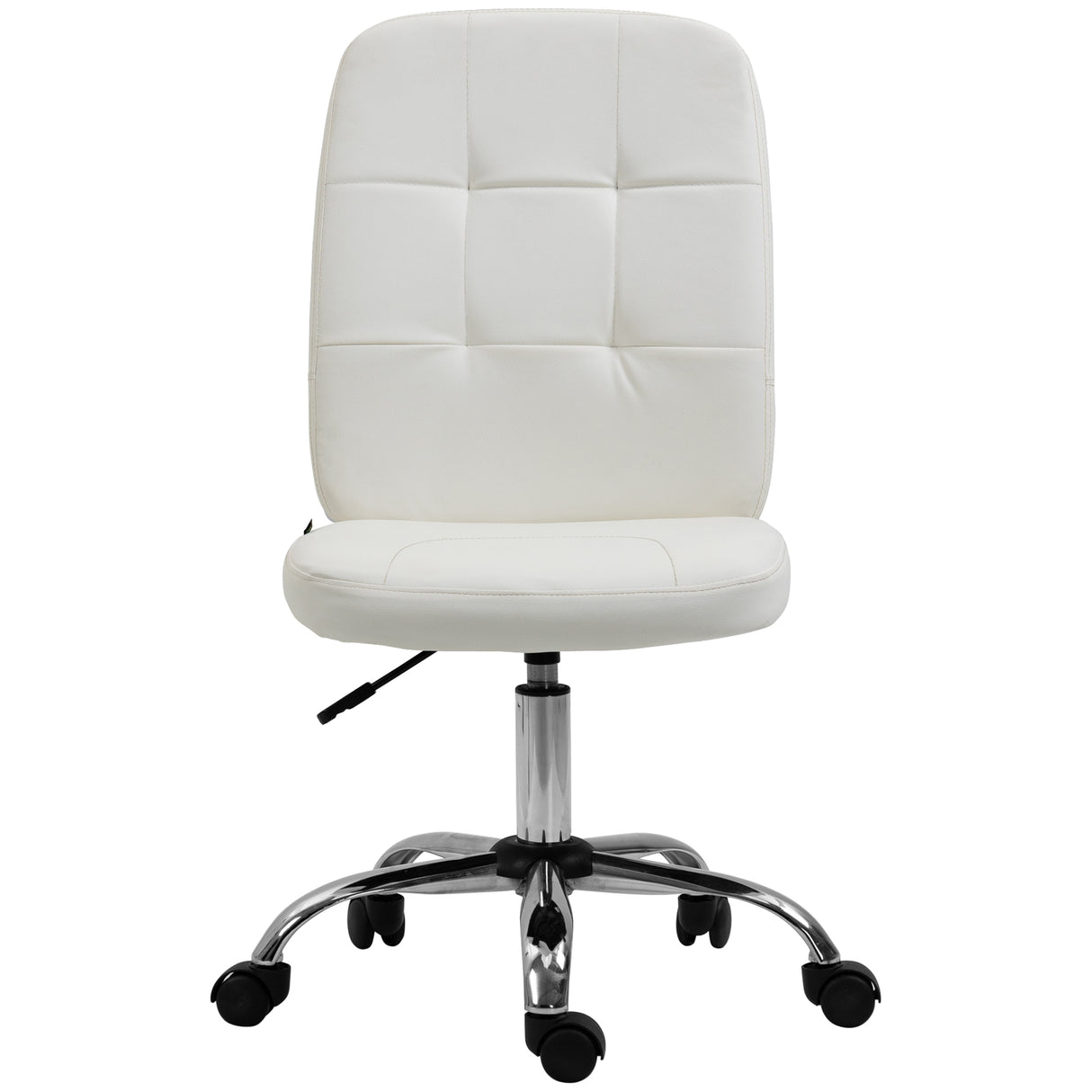 Faux Leather Home And Office Chair 45cm Wide - Velmora