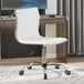 Faux Leather Home And Office Chair 48cm Wide With Armless - Velmora