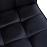 Faux Leather Home And Office Chair 52.5cm Wide - Velmora