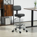 Faux Leather Home And Office Chair 52cm Wide - Velmora