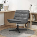 Faux Leather Home And Office Chair 63cm Wide - Vantage Home