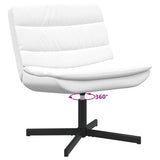 Faux Leather Home And Office Chair 63cm Wide - Vantage Home