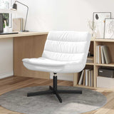Faux Leather Home And Office Chair 63cm Wide - Vantage Home