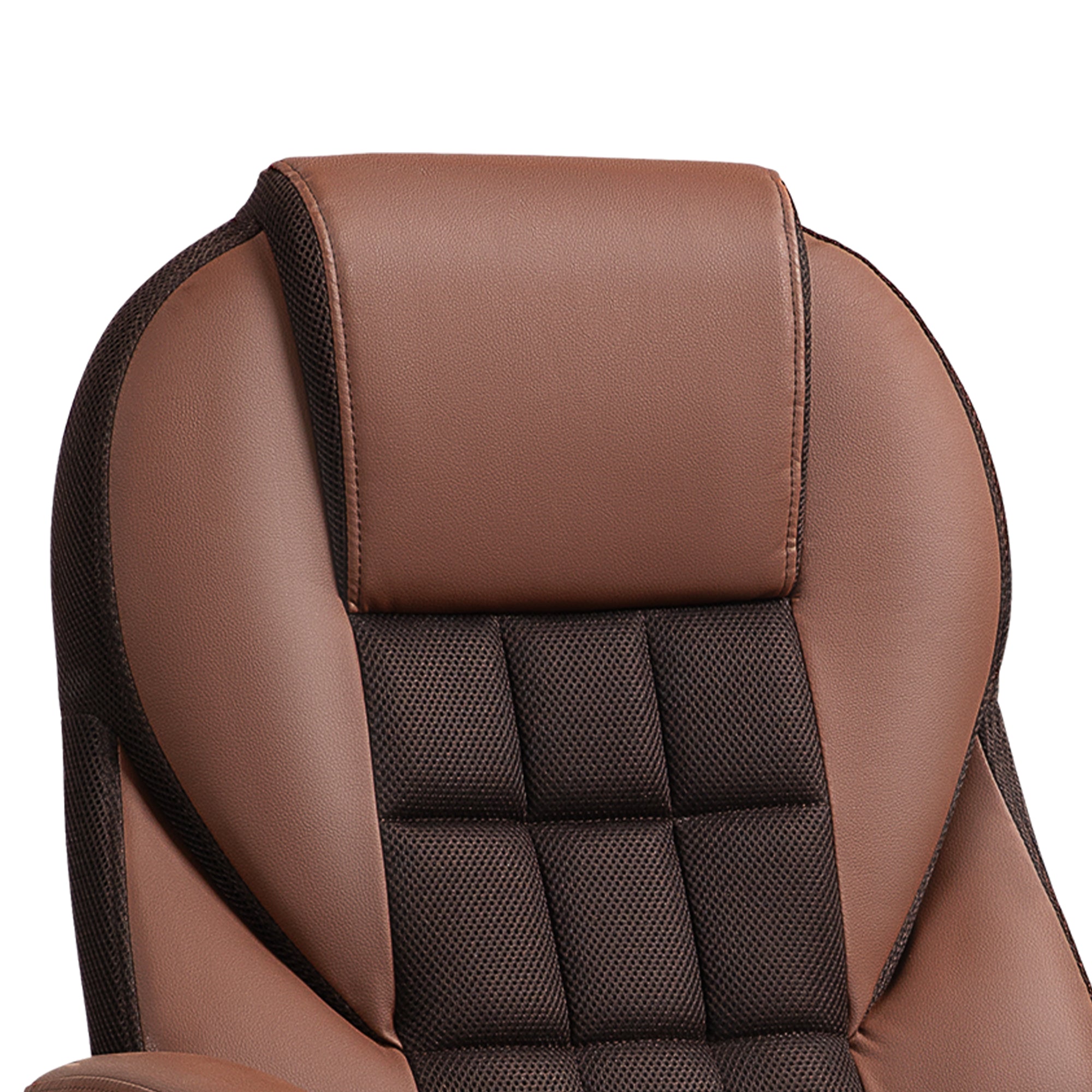 Faux Leather Home And Office Chair 65cm Wide With Castors - Velmora