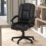 Faux Leather Home And Office Chair 67cm Wide - Velmora