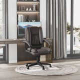 Faux Leather Home And Office Chair 67cm Wide - Velmora