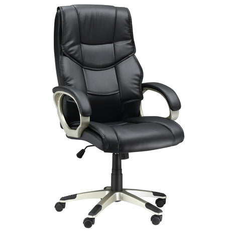 Faux Leather Home And Office Chair 68cm Wide - Velmora