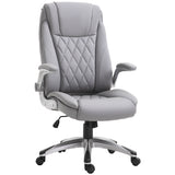Faux Leather Home And Office Chair 70cm Wide - Velmora